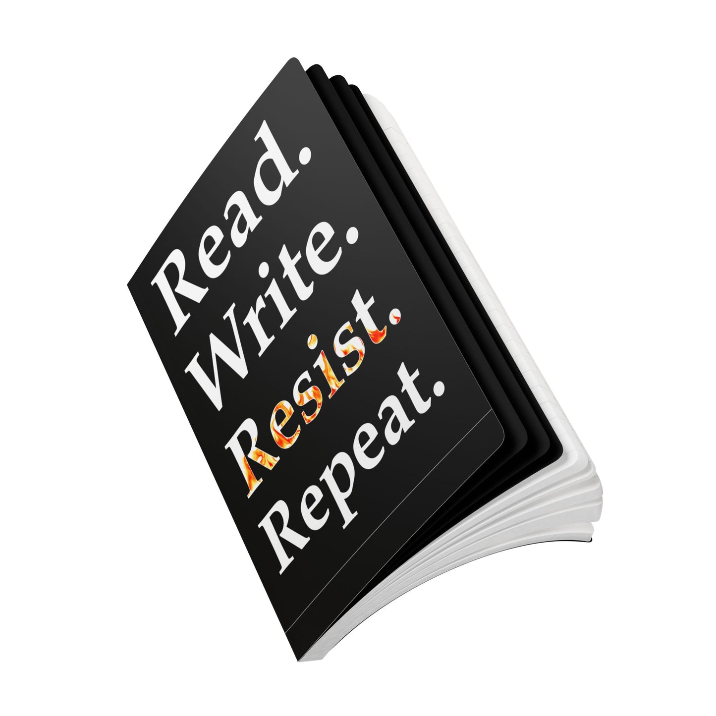 Political Statement Notebook | Read, Write, Resist