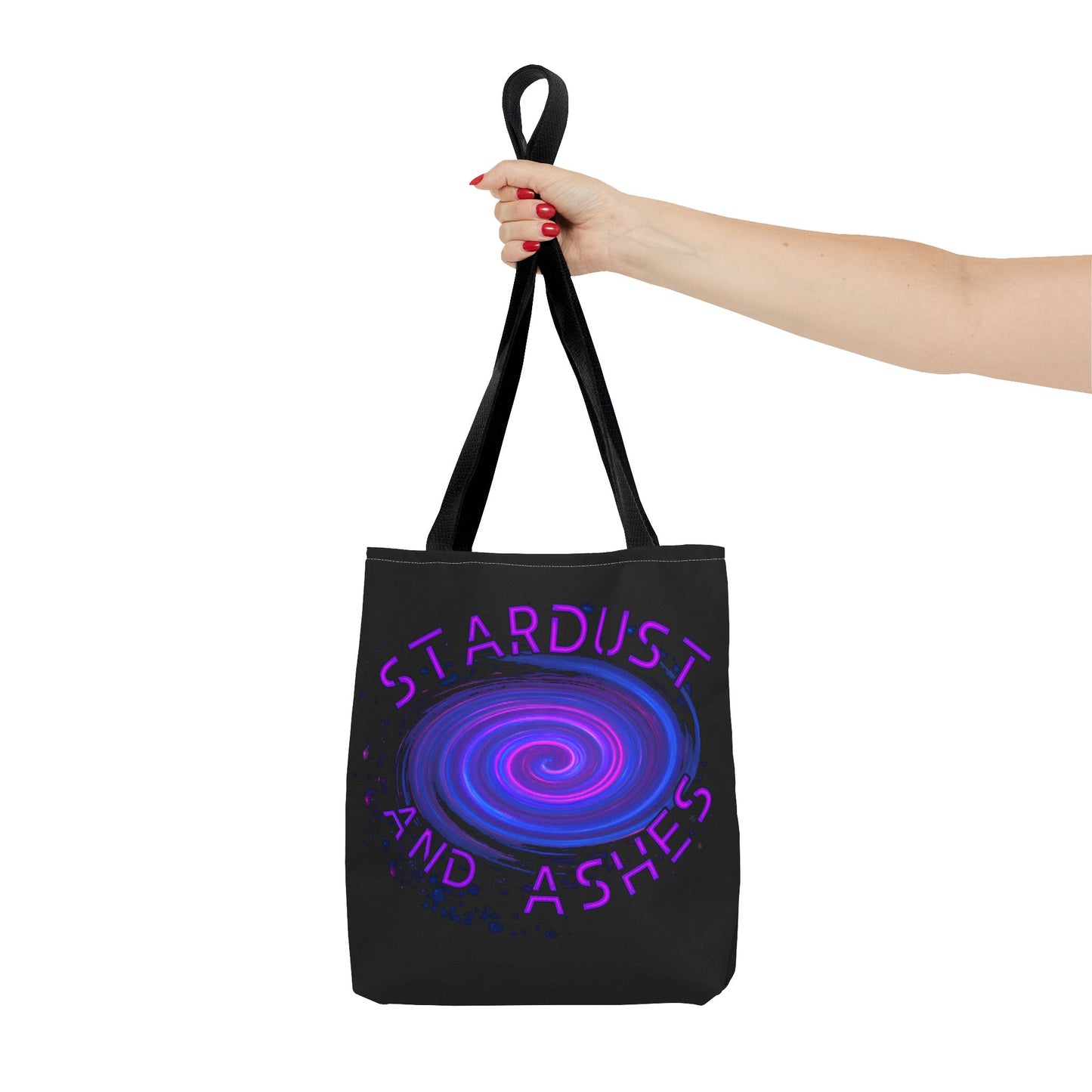 Stardust and Ashes Sci-Fi Tote Bag | Space Mechs & Galactic Warfare