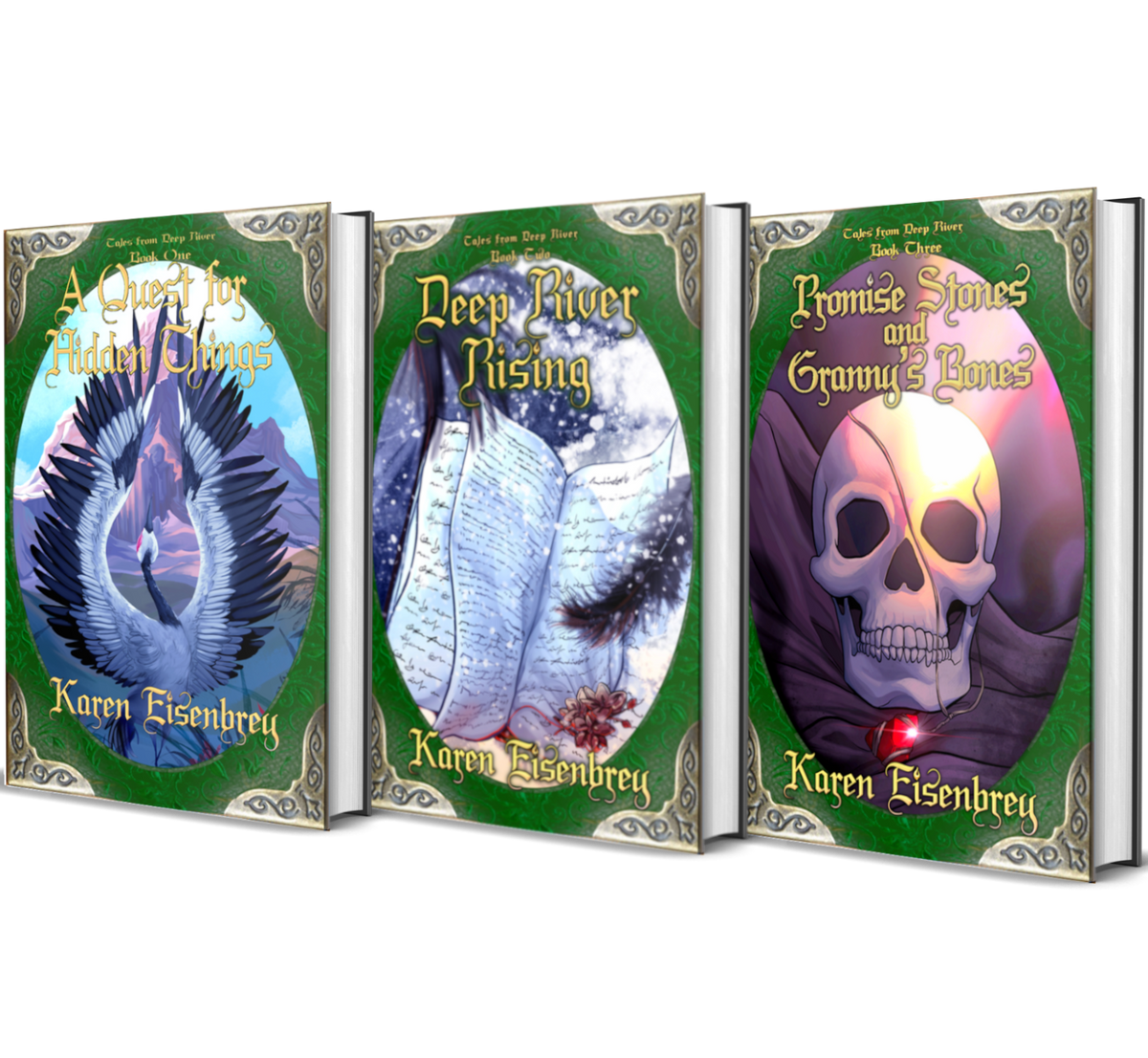 Promise Stones and Granny's Bones, Book 3 in the Tales from Deep River series by Karen Eisenbrey