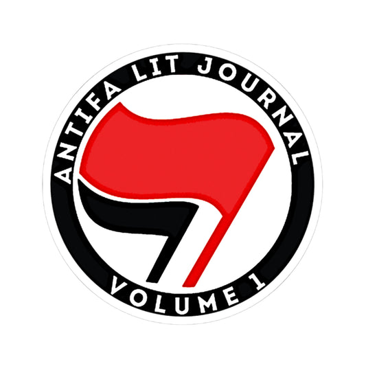 Antifa Lit Journal Kiss-Cut Stickers