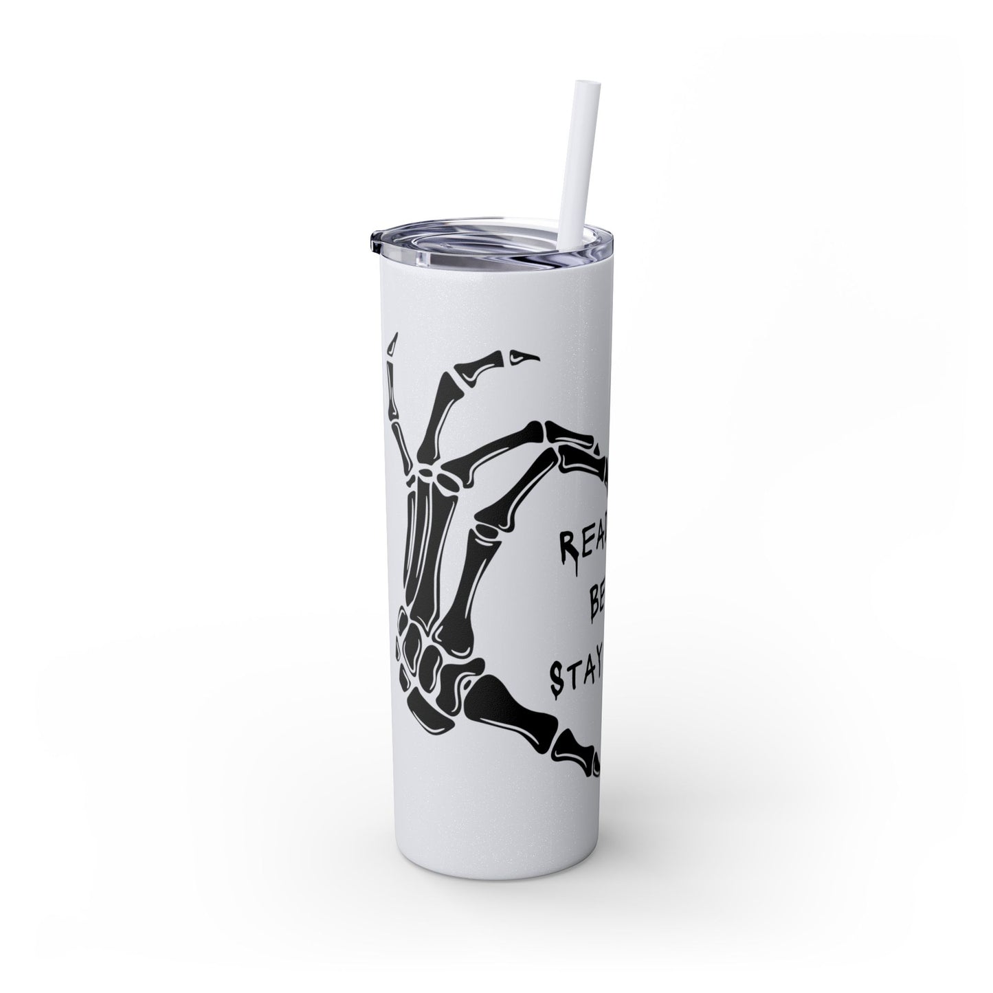 Weird Book Lover Tumbler with Straw
