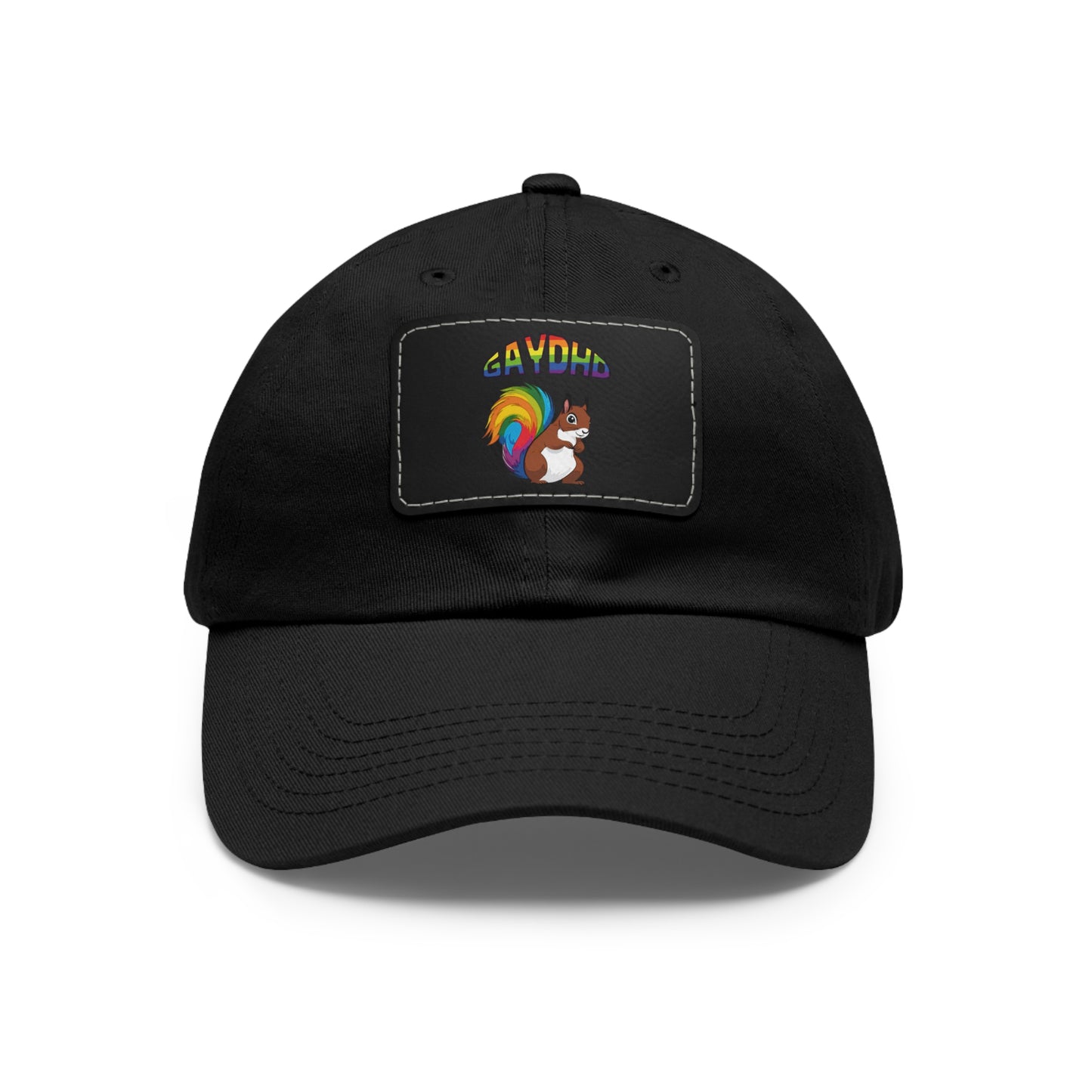 LGBTQ+ Neurodiverse Hat with Leather Patch