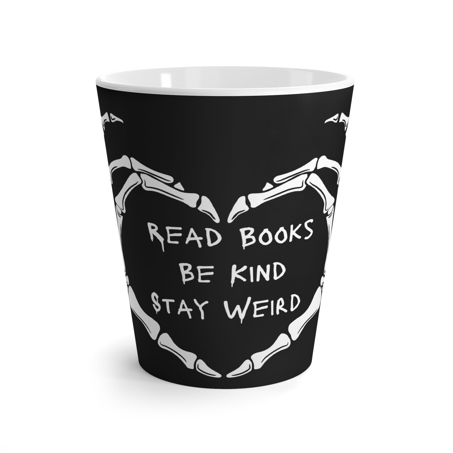 Weird  Book Lover Latte Mug