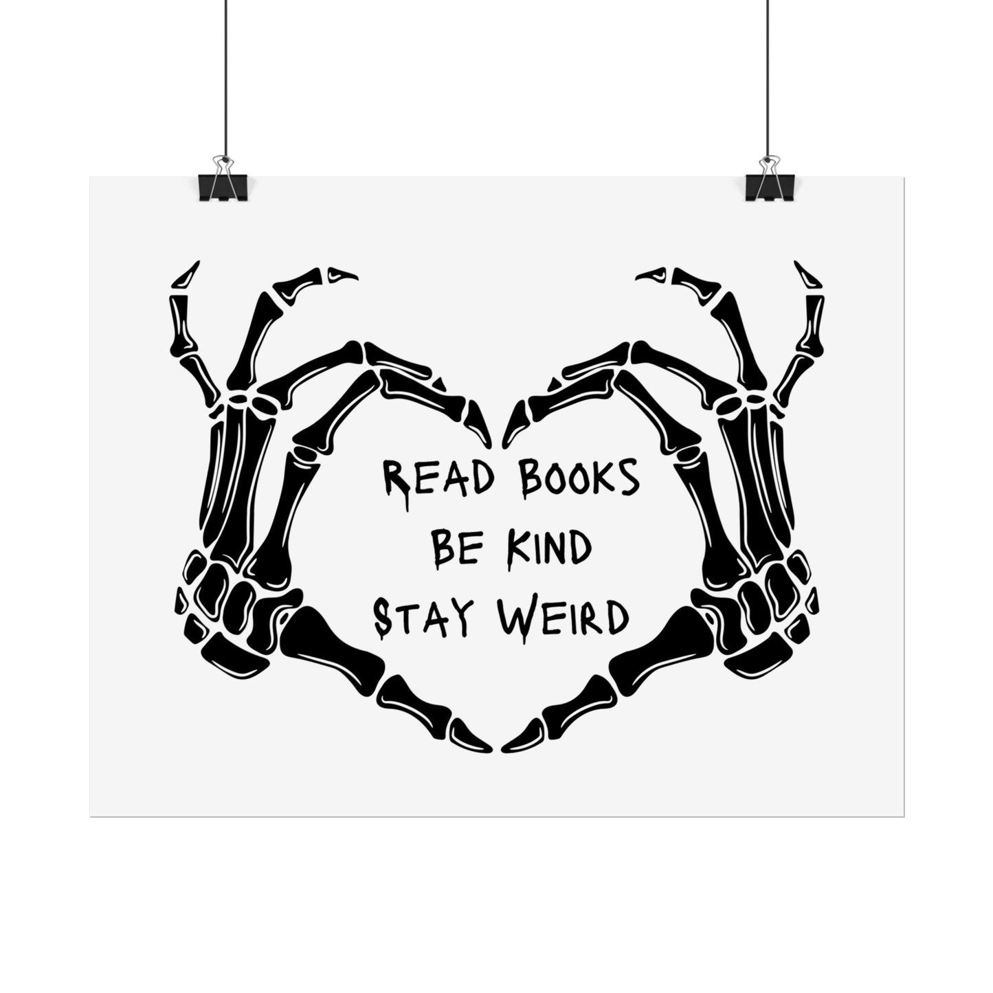 Book Lover Wall Art Poster