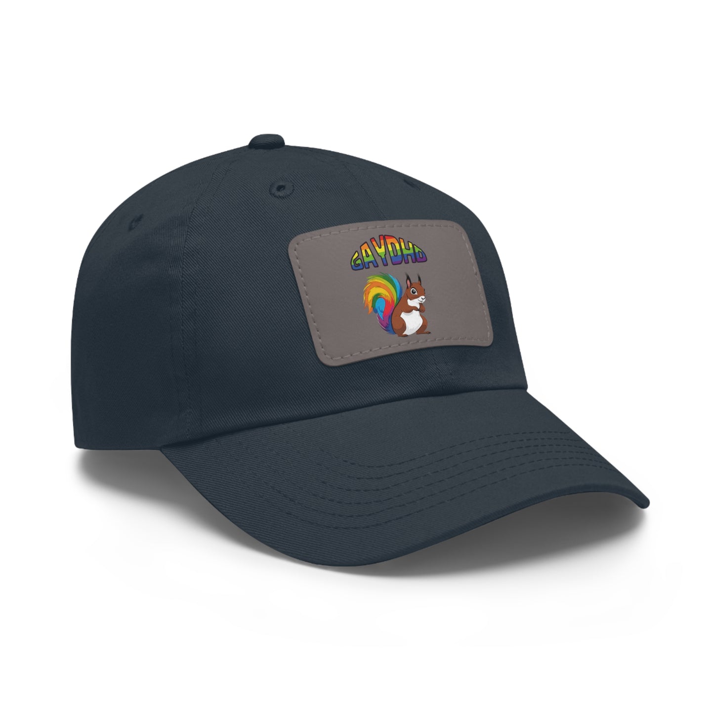 LGBTQ+ Neurodiverse Hat with Leather Patch