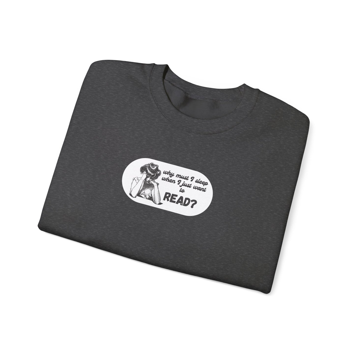 Book Lover Cozy Crewneck