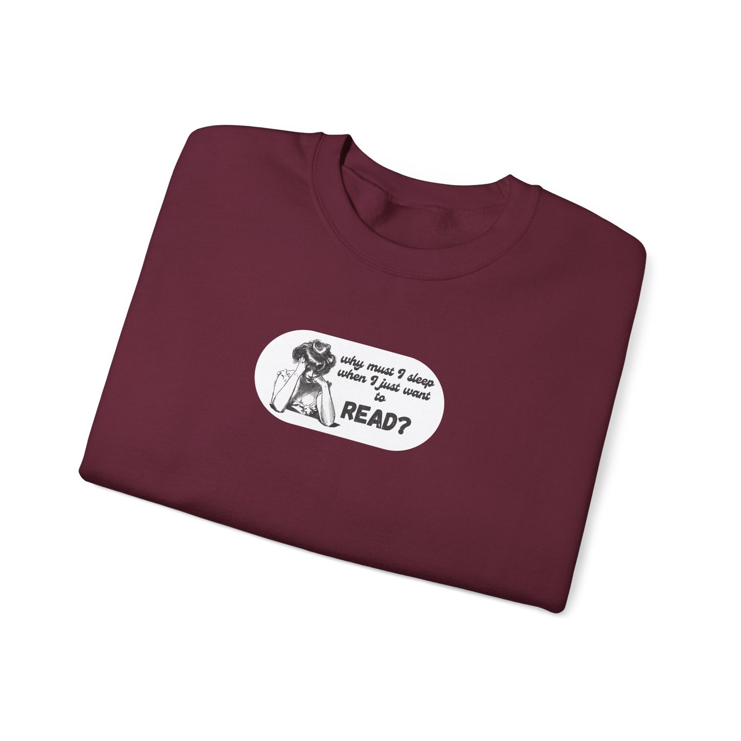 Book Lover Cozy Crewneck