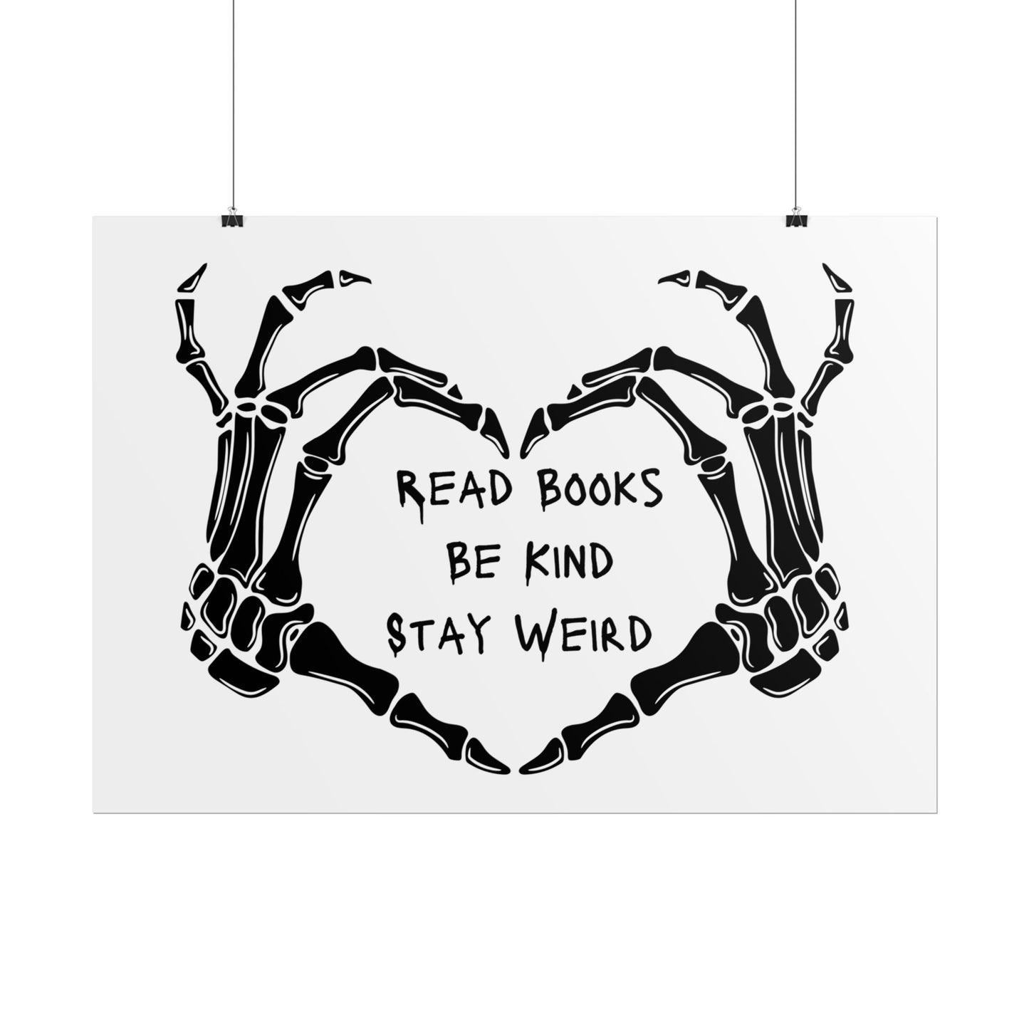 Book Lover Wall Art Poster