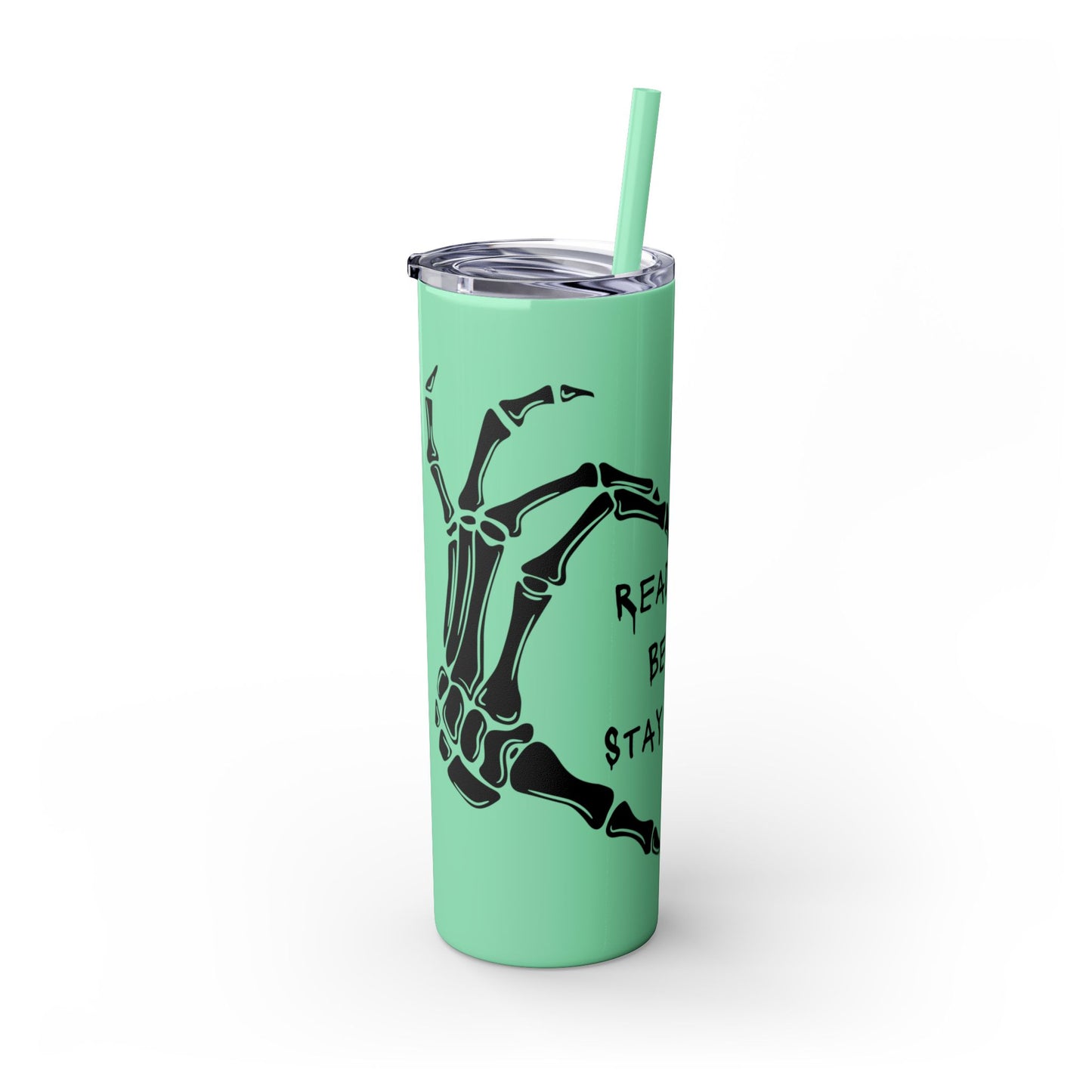 Weird Book Lover Tumbler with Straw