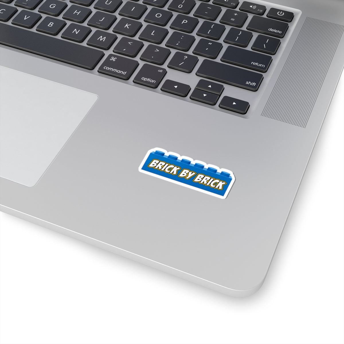 Brick By Brick Graphic Sticker | Seeking Justice. Demanding Accountability.