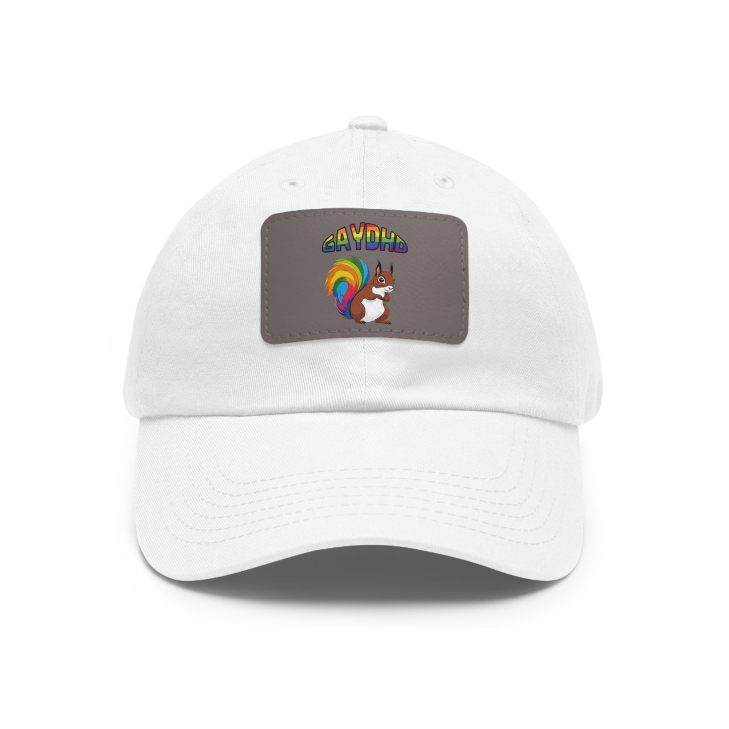 LGBTQ+ Neurodiverse Hat with Leather Patch