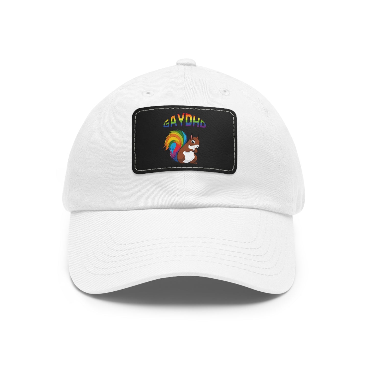 LGBTQ+ Neurodiverse Hat with Leather Patch