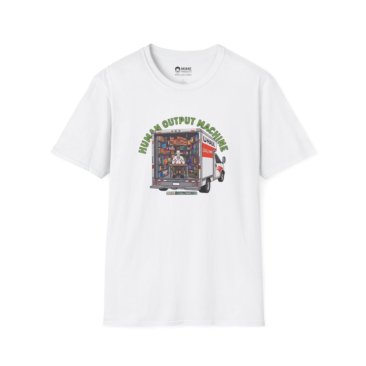 HUMAN OUTPUT MACHINE — Legally Mime × Not a Pipe