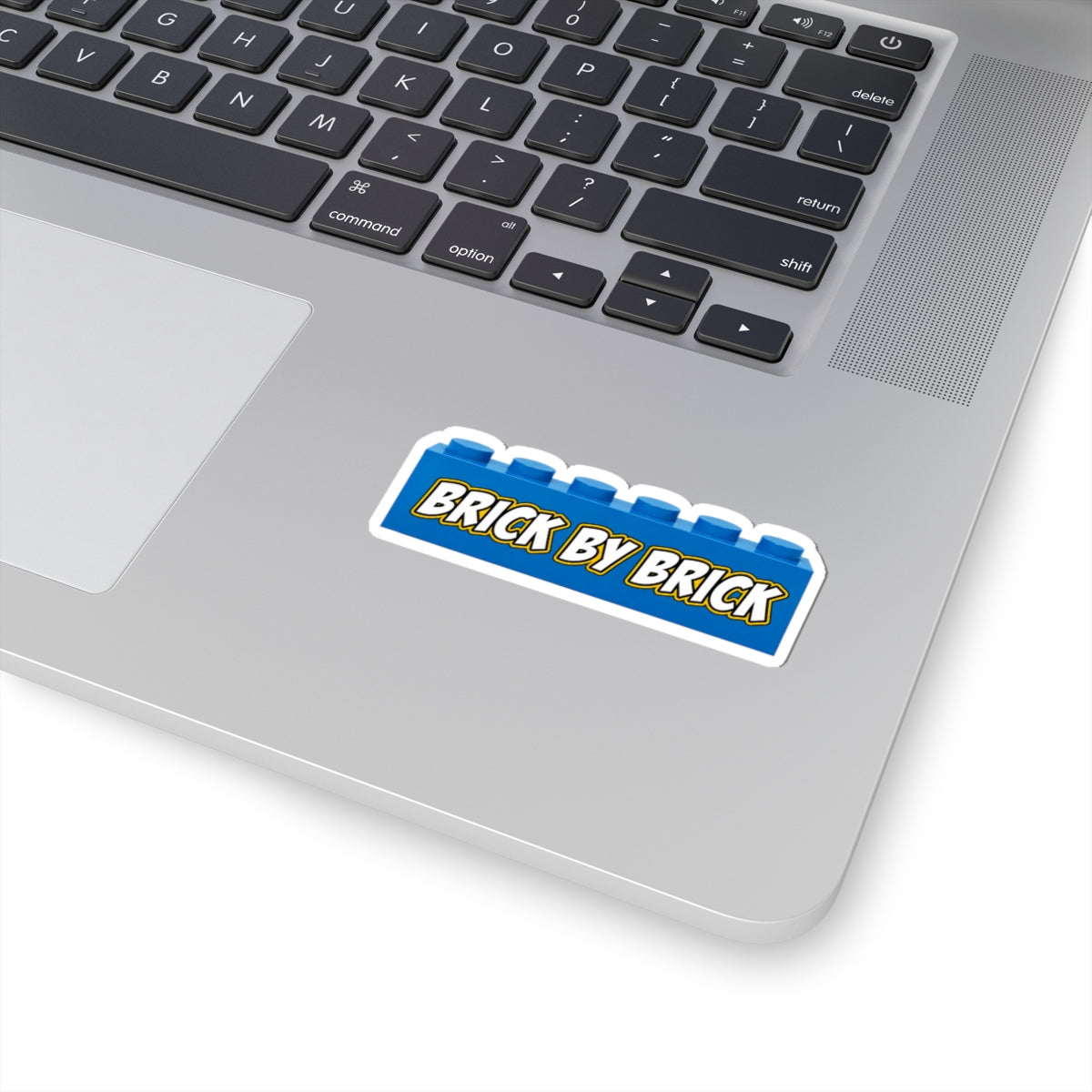 Brick By Brick Graphic Sticker | Seeking Justice. Demanding Accountability.