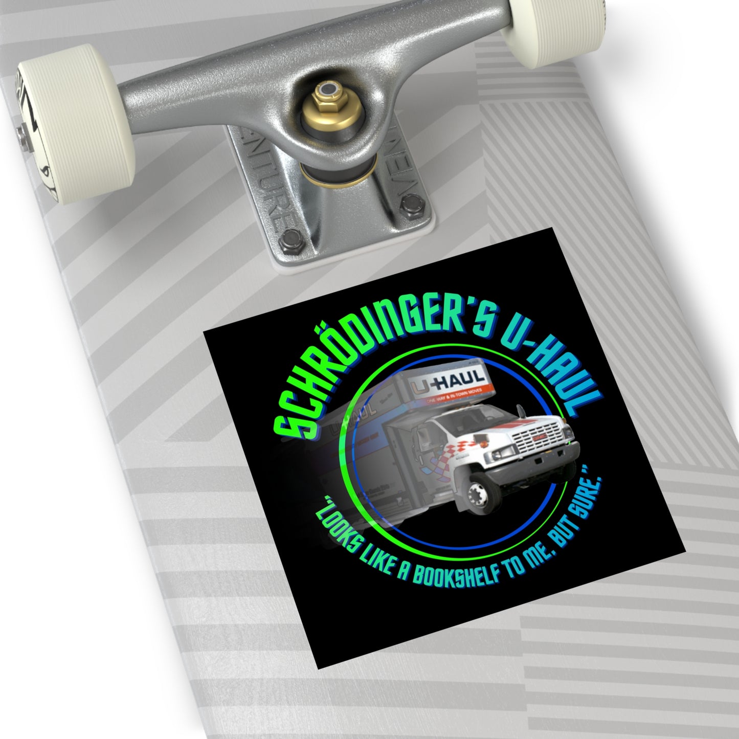 Schrödinger's U-Haul Sticker