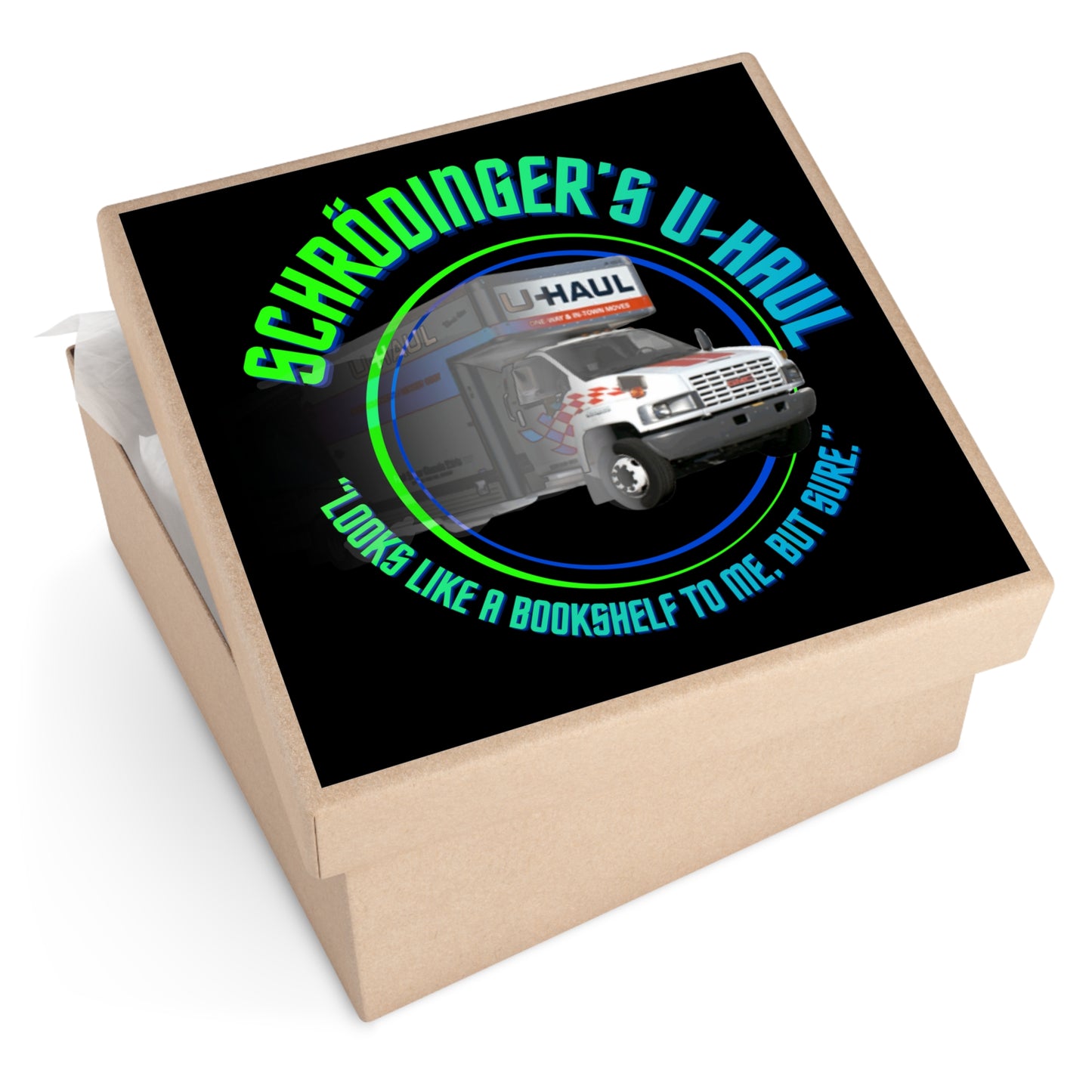 Schrödinger's U-Haul Sticker