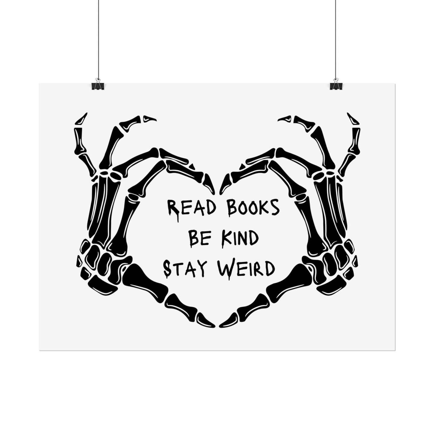 Book Lover Wall Art Poster