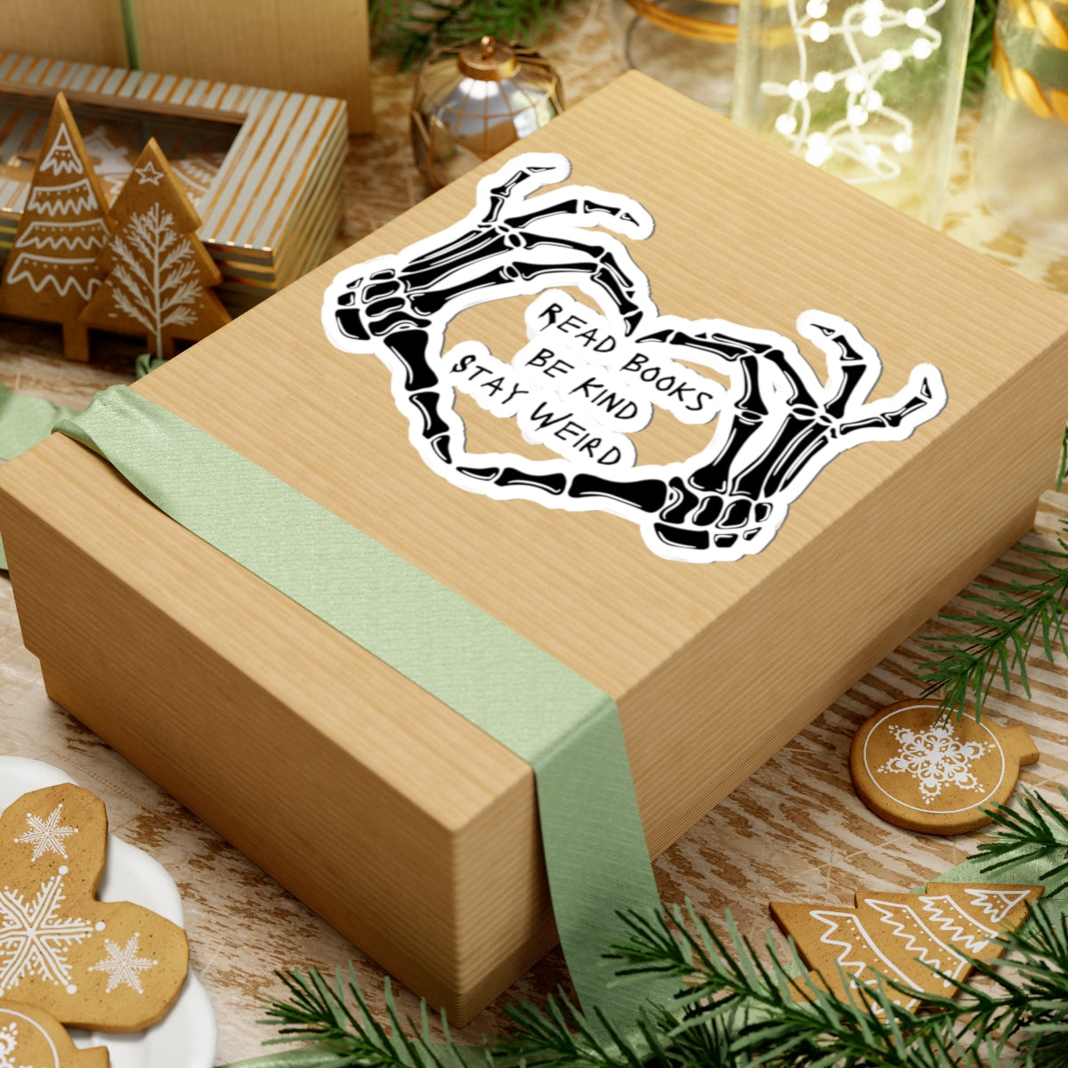 Book Lover Kiss-Cut Sticker