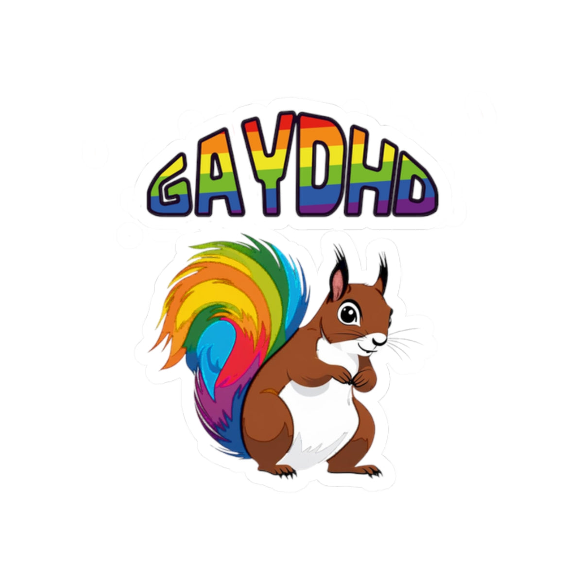 LGBTQ+ Neurodivergent Sticker | GayDHD