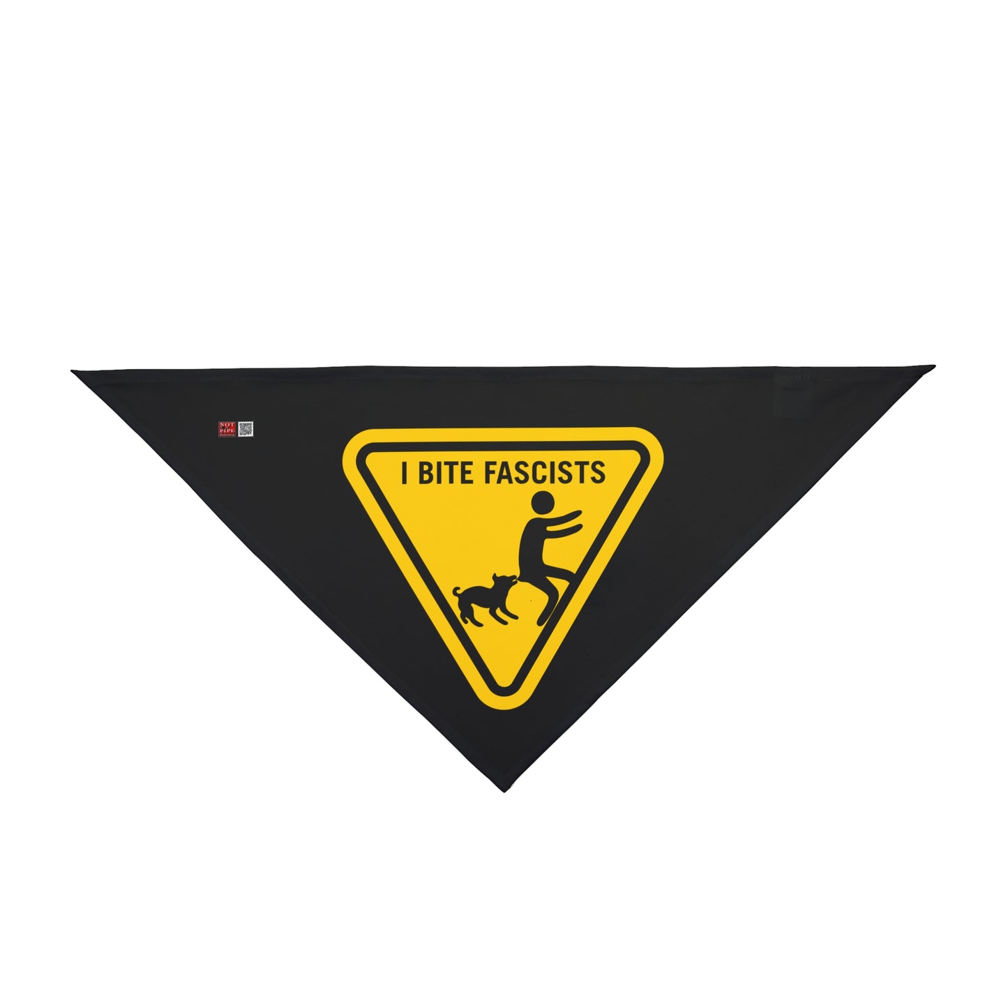 Anti-Fascist Pet Bandana