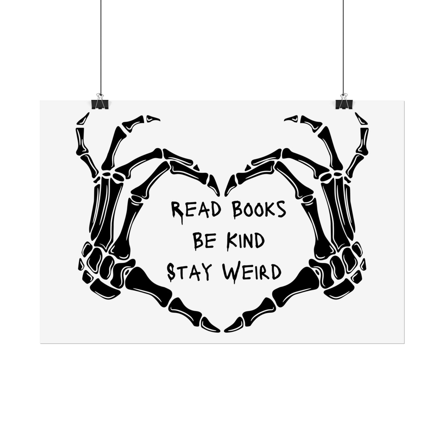 Book Lover Wall Art Poster