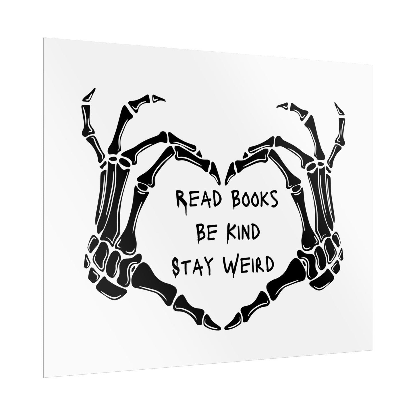 Book Lover Wall Art Poster
