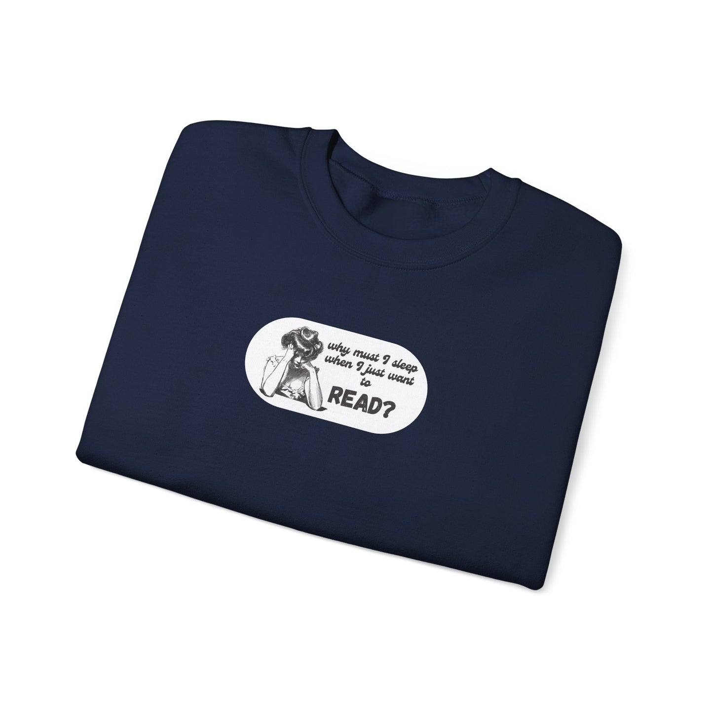 Book Lover Cozy Crewneck