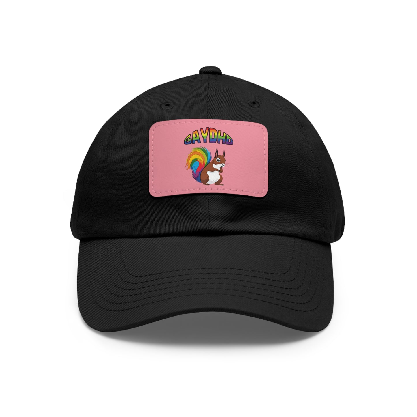LGBTQ+ Neurodiverse Hat with Leather Patch