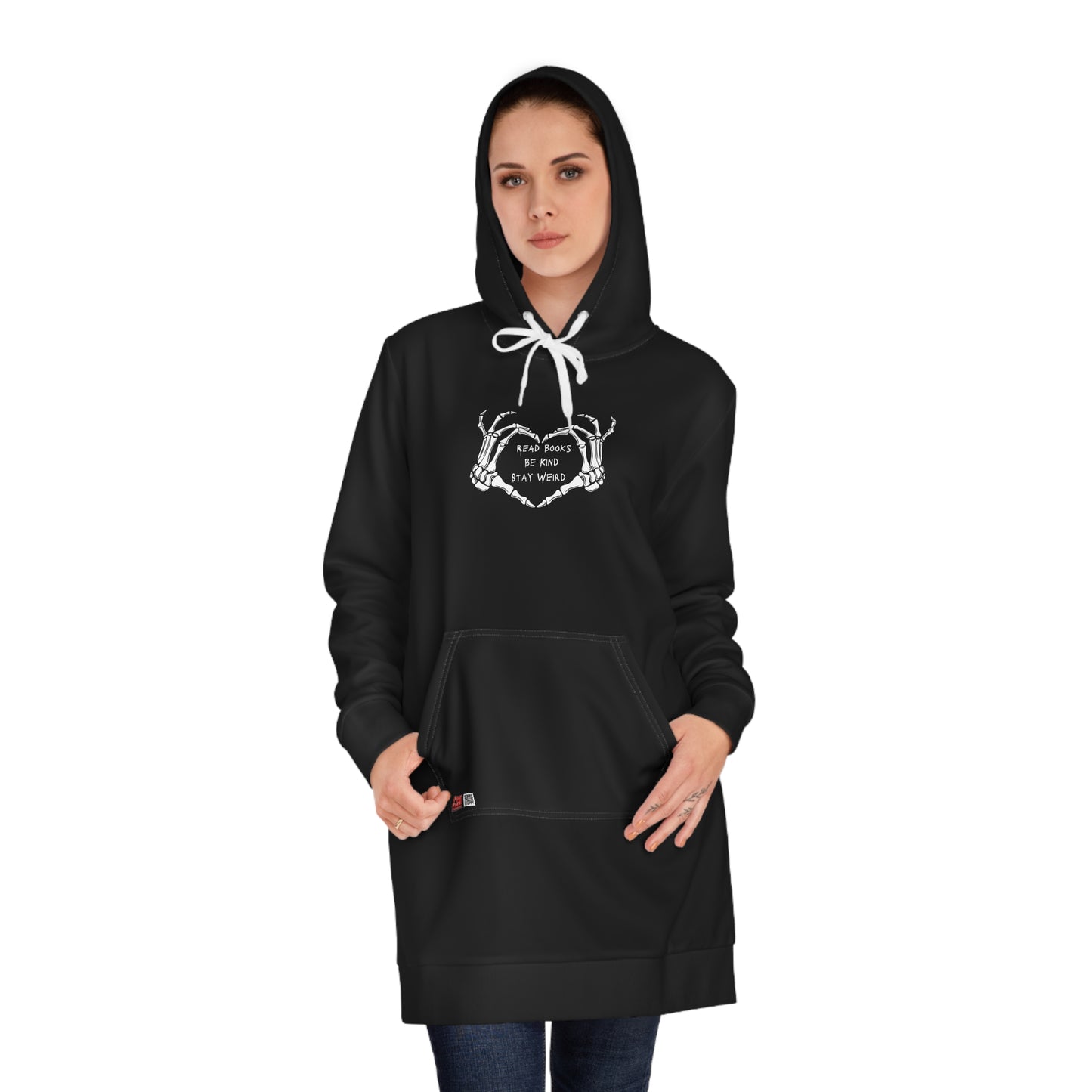 Weird Book Lover Hoodie Dress