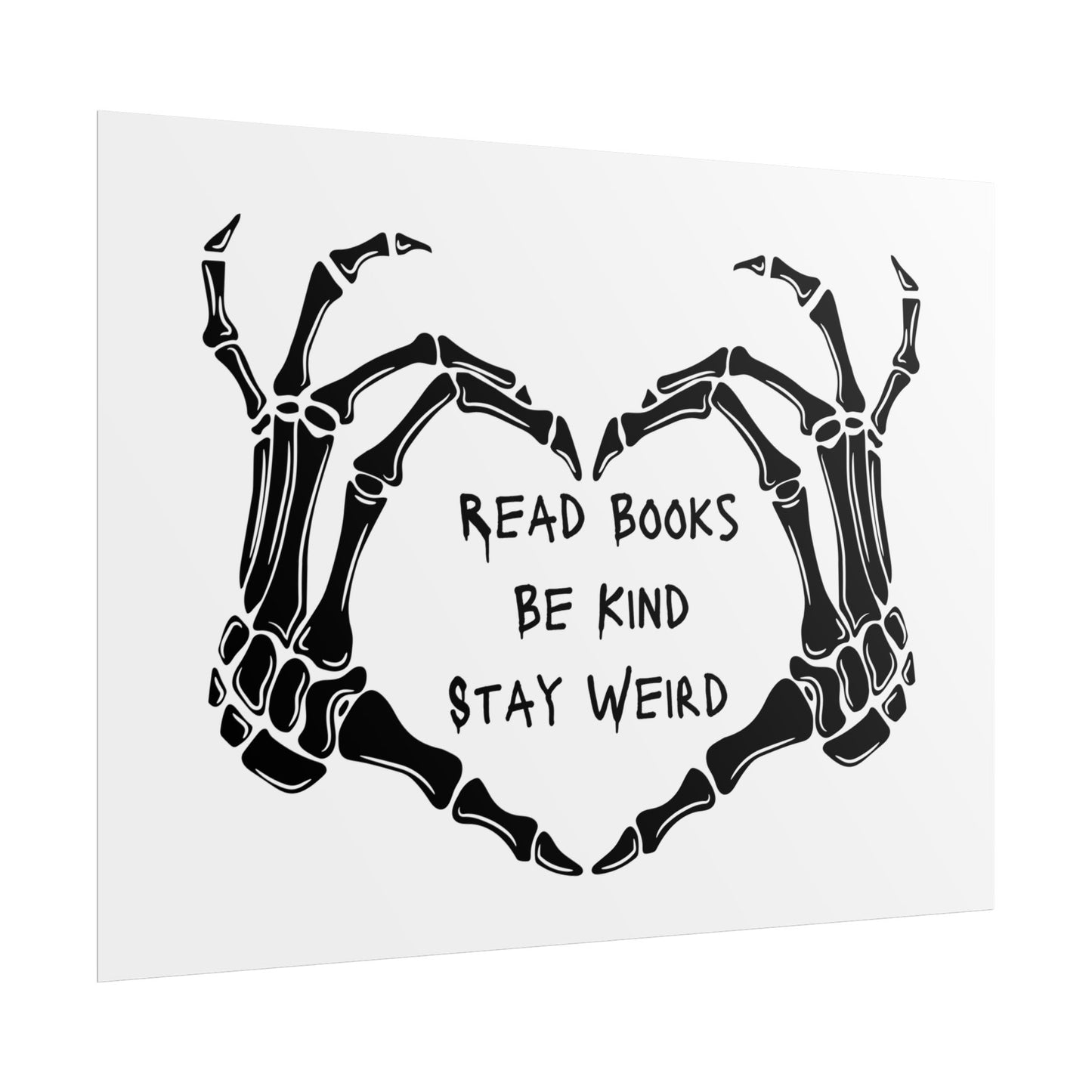 Book Lover Wall Art Poster