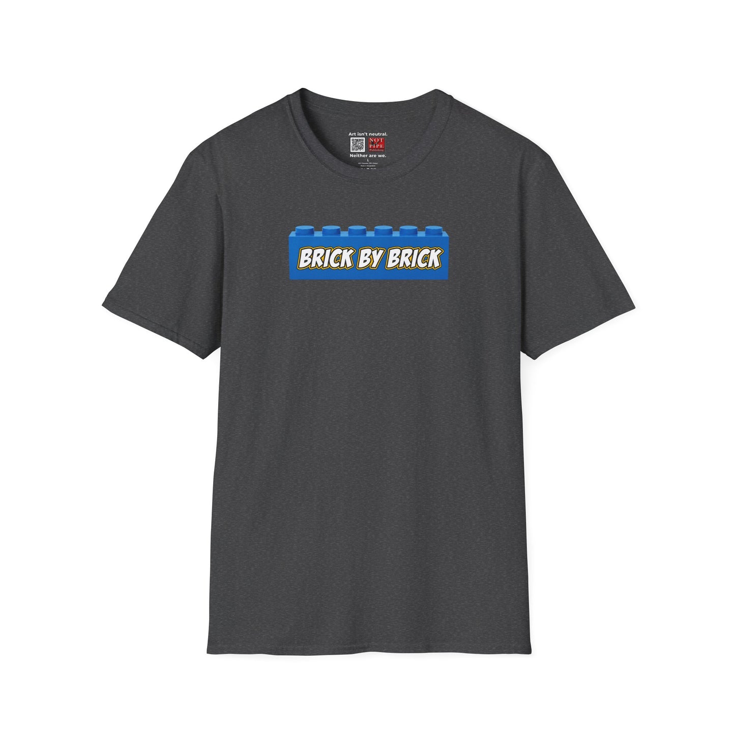 Brick By Brick Graphic T-Shirt | Seeking Justice. Demanding Accountability.