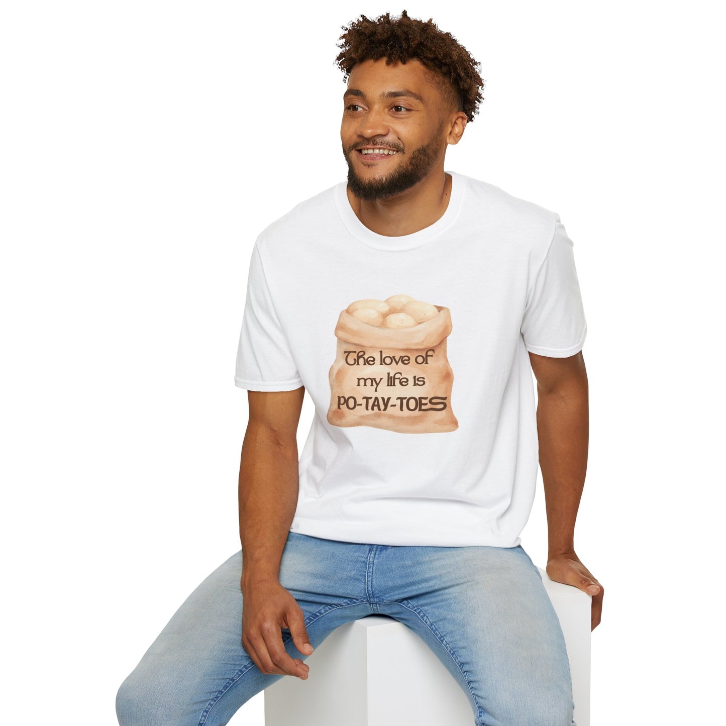 Potatoes T-Shirt – The Love of My Life Is Po-tay-toes