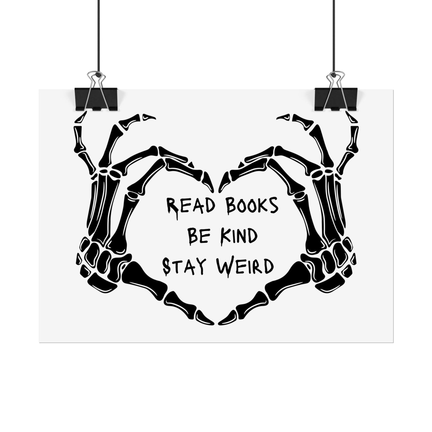 Book Lover Wall Art Poster