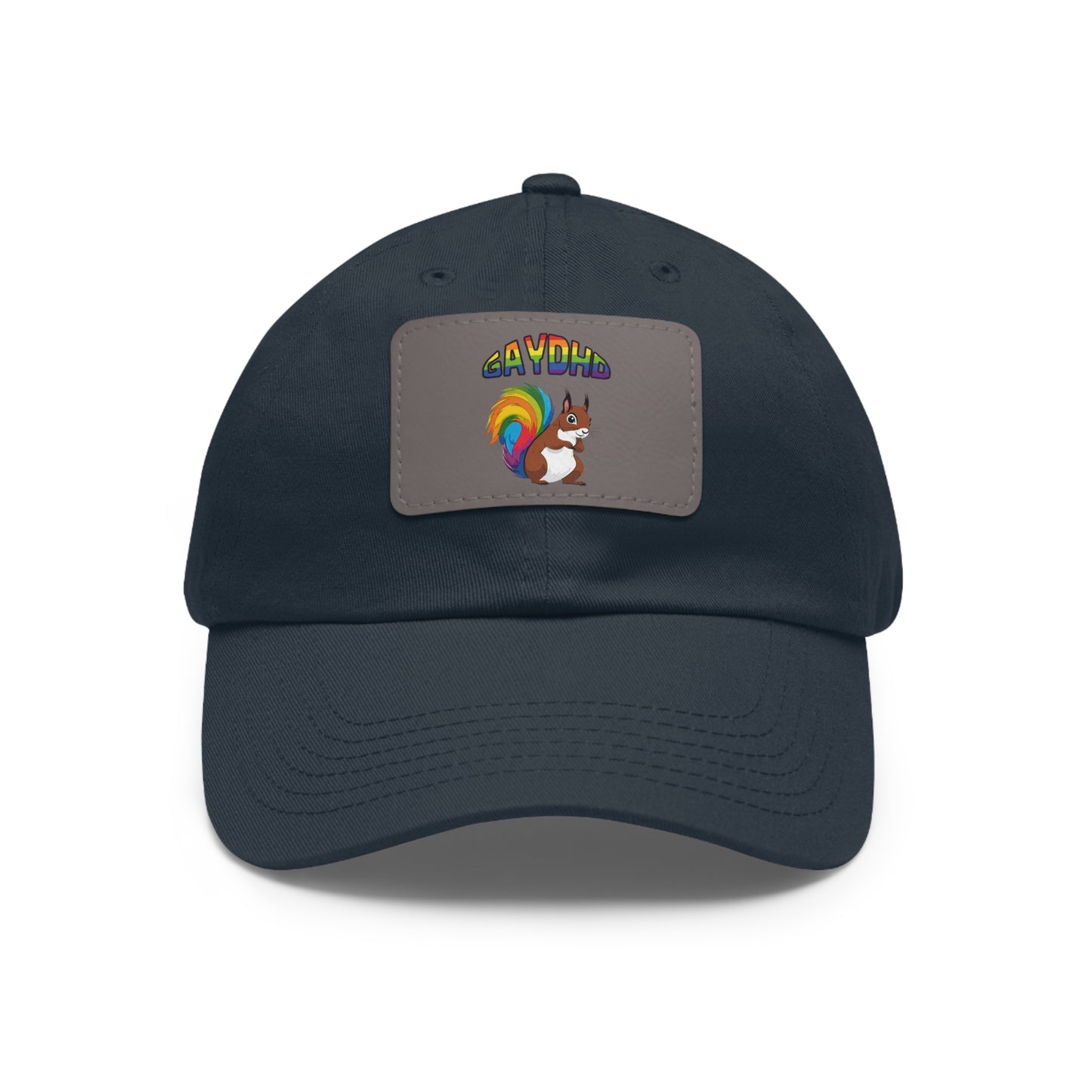LGBTQ+ Neurodiverse Hat with Leather Patch
