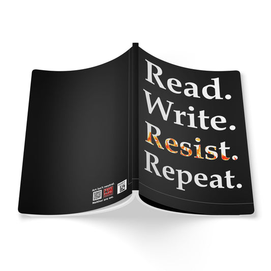 Political Statement Notebook | Read, Write, Resist