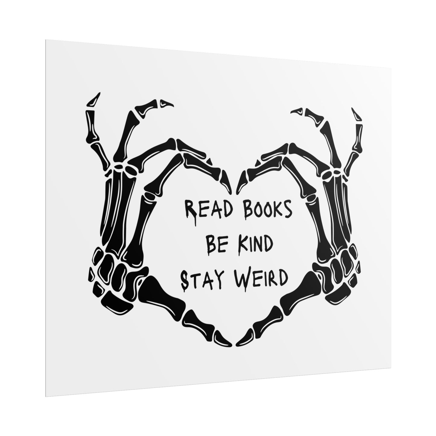 Book Lover Wall Art Poster