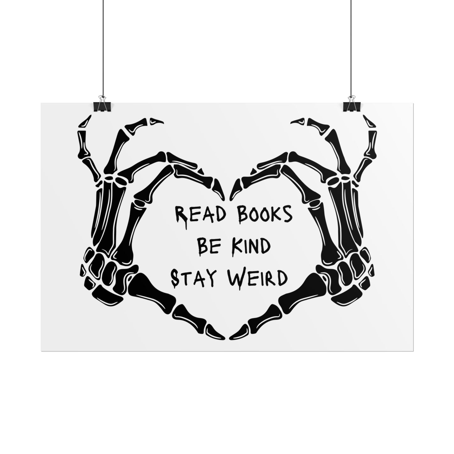Book Lover Wall Art Poster
