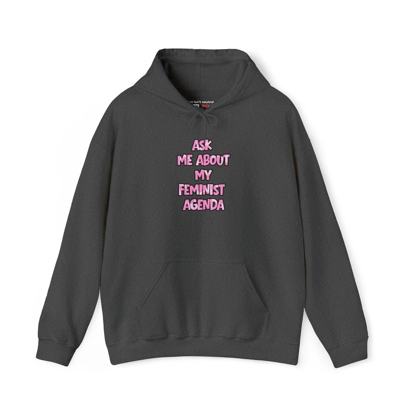 Feminist Hoodie — Ask Me About My Feminist Agenda