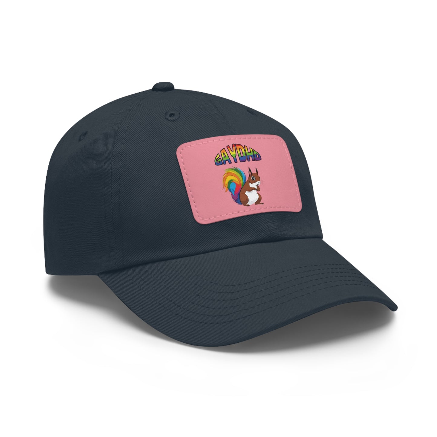 LGBTQ+ Neurodiverse Hat with Leather Patch