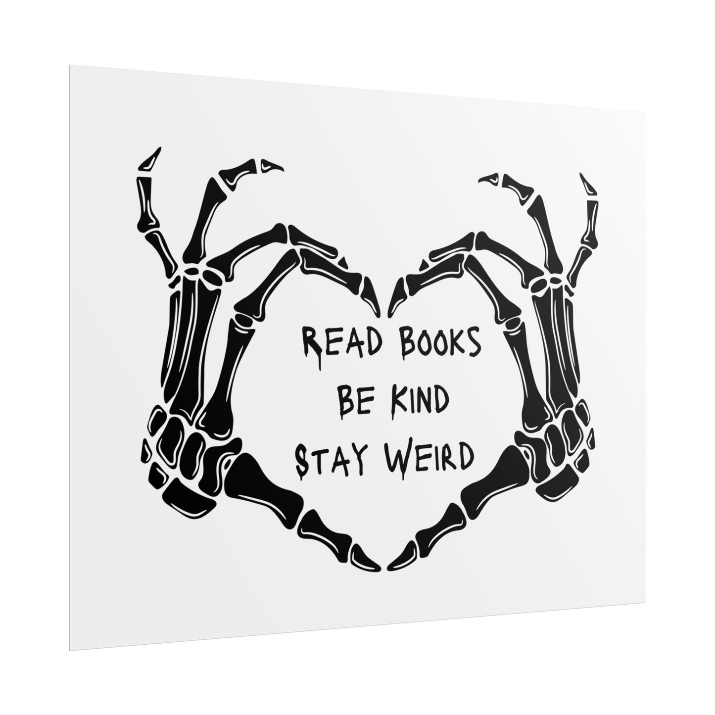 Book Lover Wall Art Poster