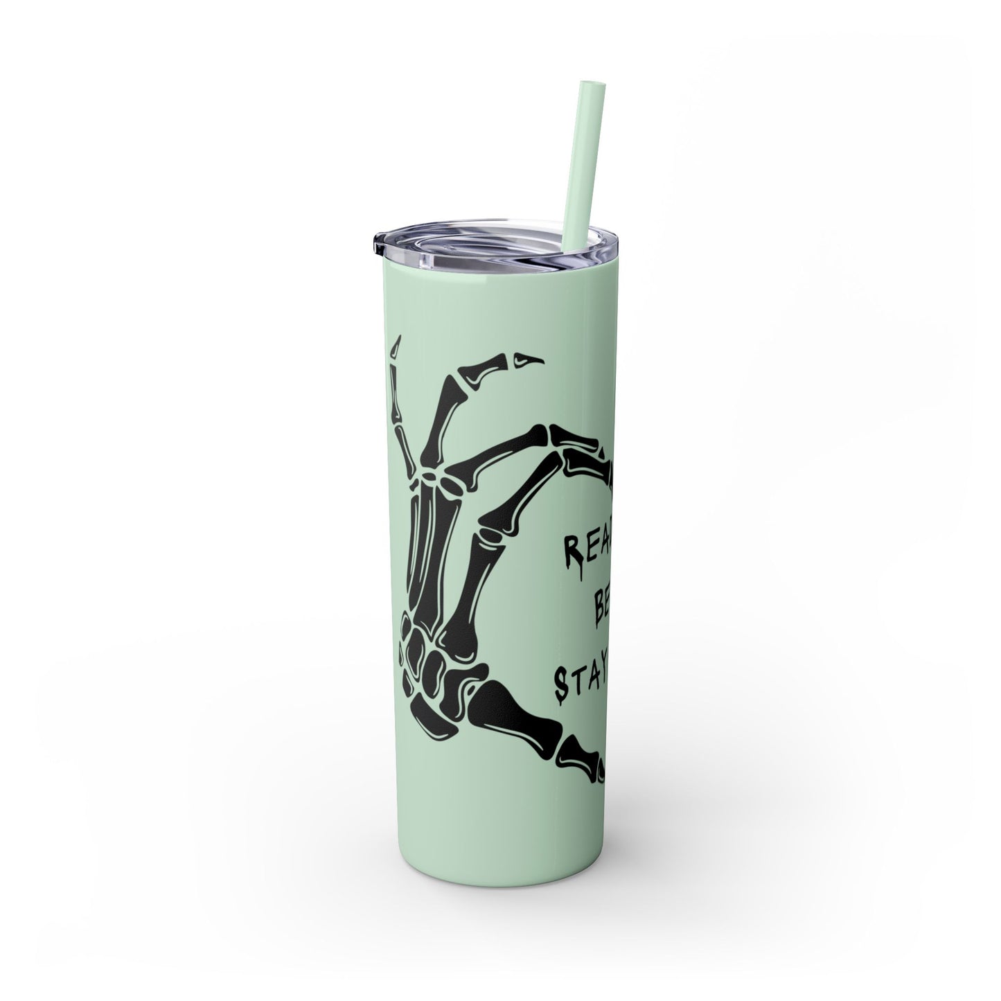 Weird Book Lover Tumbler with Straw