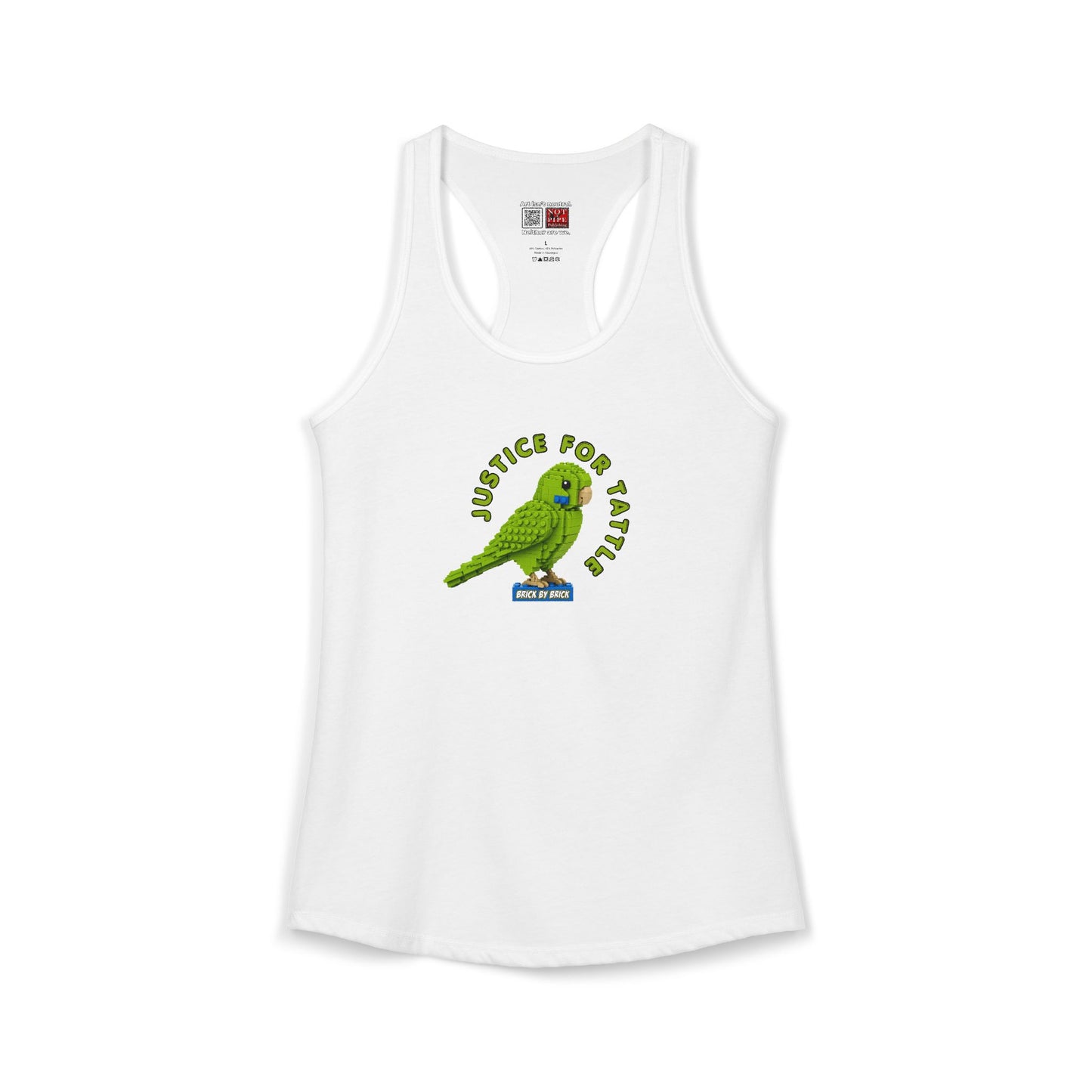 Justice for Tattle | Brick By Brick Parakeet Tank | Support Small Business