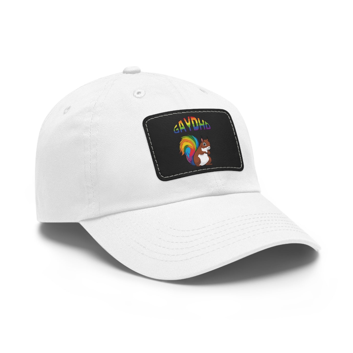 LGBTQ+ Neurodiverse Hat with Leather Patch