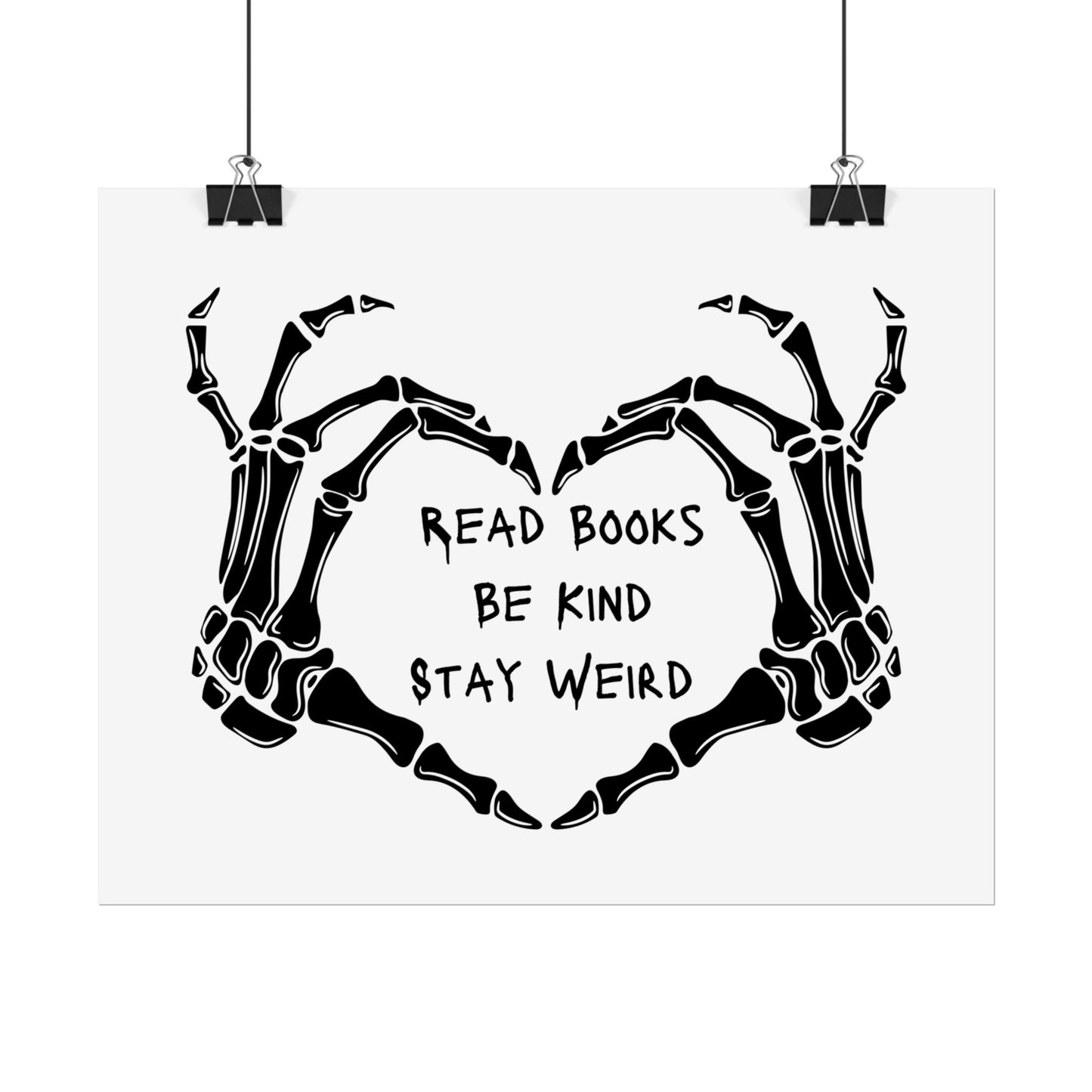 Book Lover Wall Art Poster