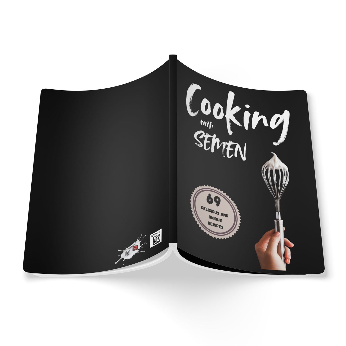 Cooking With Semen – Funny Gag Gift Journal & Prank Cookbook Notebook