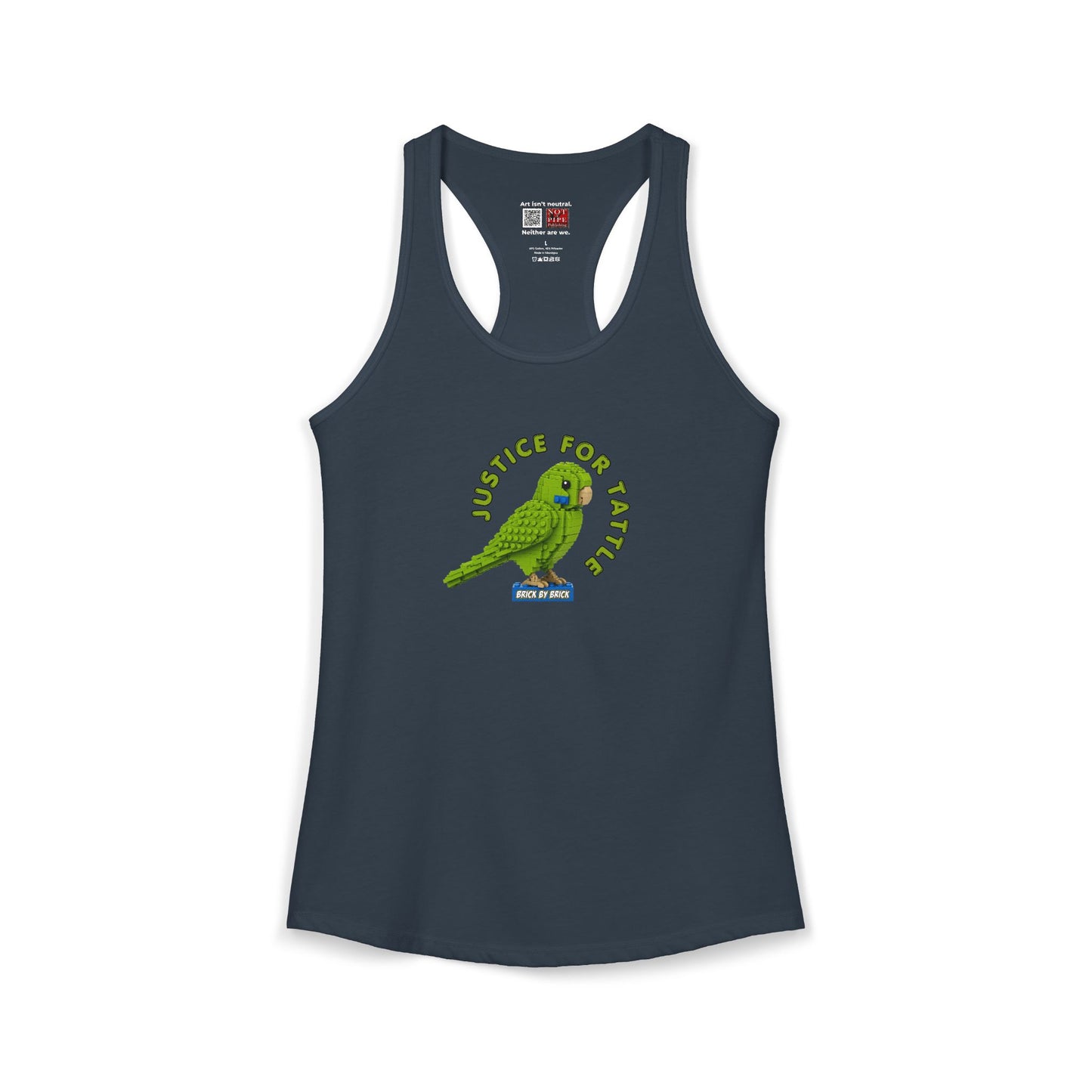 Justice for Tattle | Brick By Brick Parakeet Tank | Support Small Business