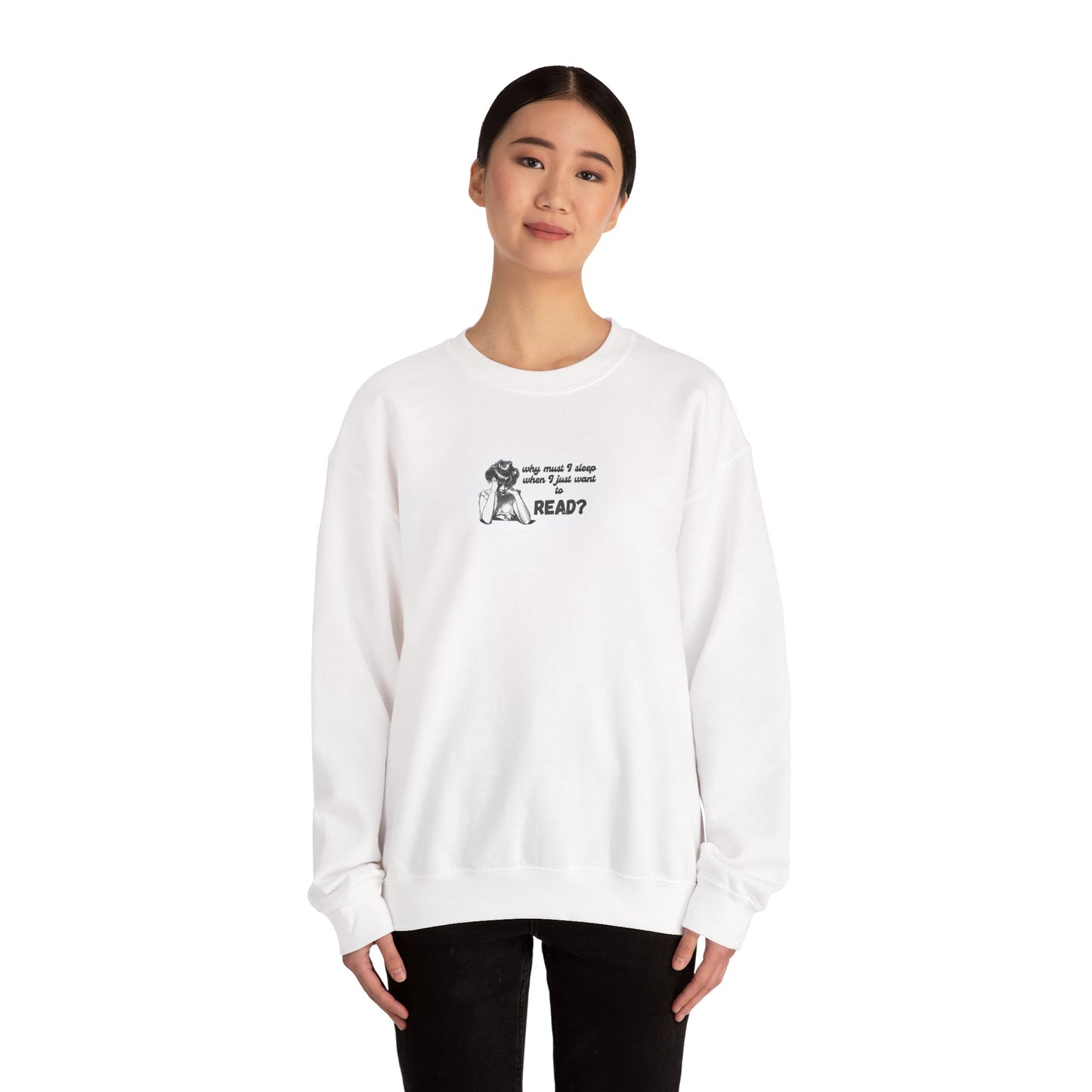 Book Lover Cozy Crewneck