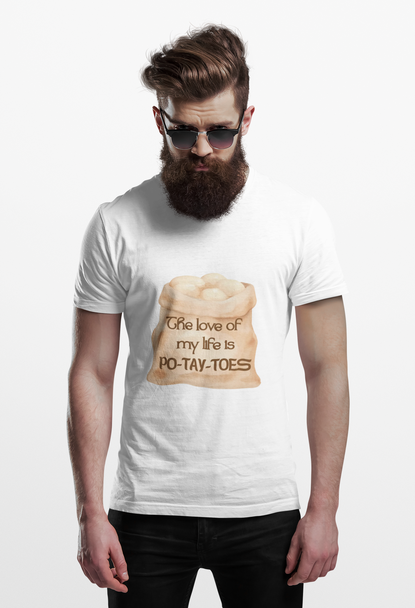 Potatoes T-Shirt – The Love of My Life Is Po-tay-toes