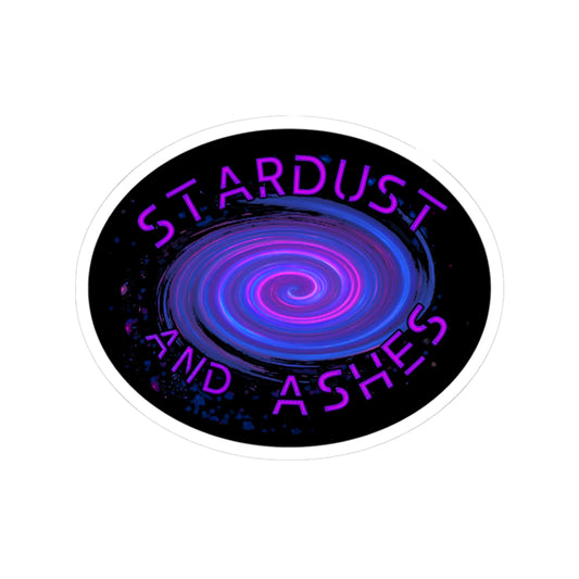 Stardust and Ashes Sci-Fi Sticker – Space Mechs & Galactic Warfare