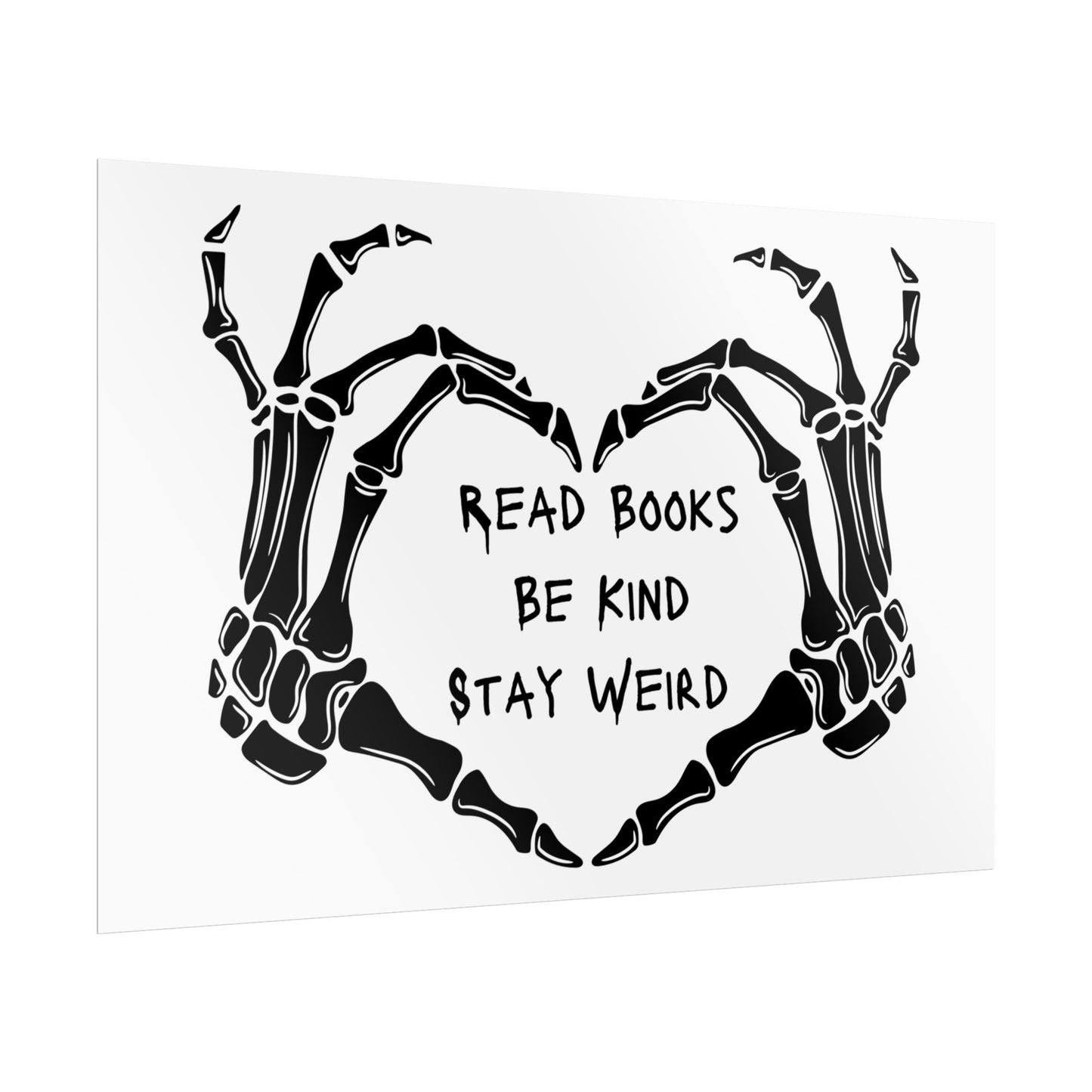 Book Lover Wall Art Poster